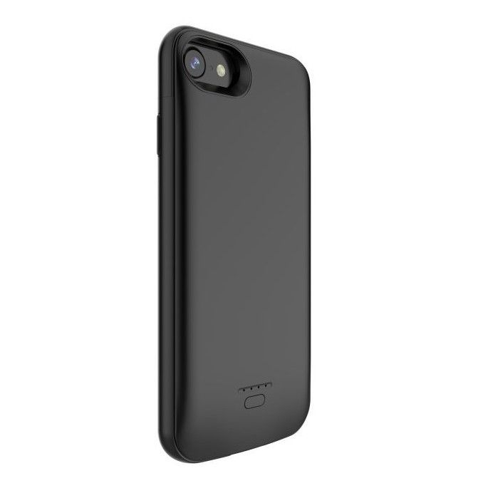 Tech-Protect iPhone 7/8/SE Skal 3200 mAh Inbyggt Batteri Svart