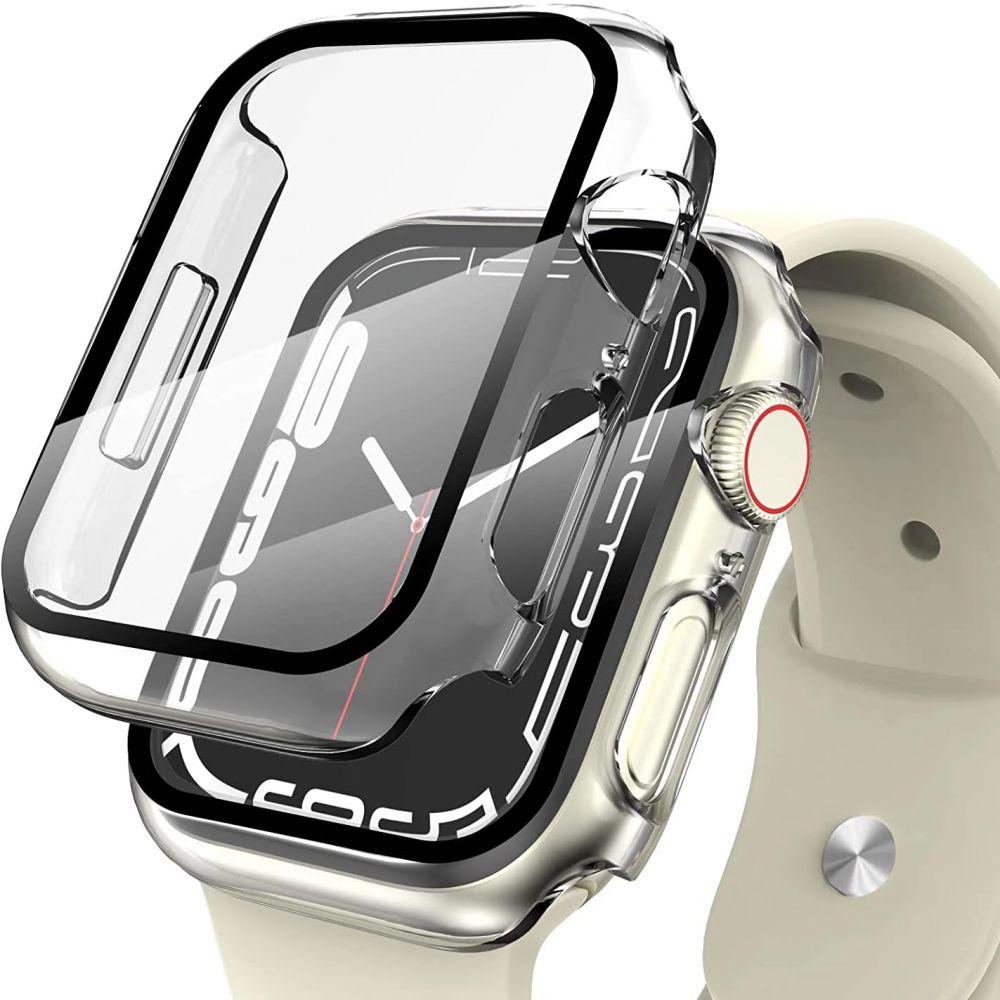 Tech-Protect Apple Watch 45 mm Skrmskydd 360 Defense Transparent