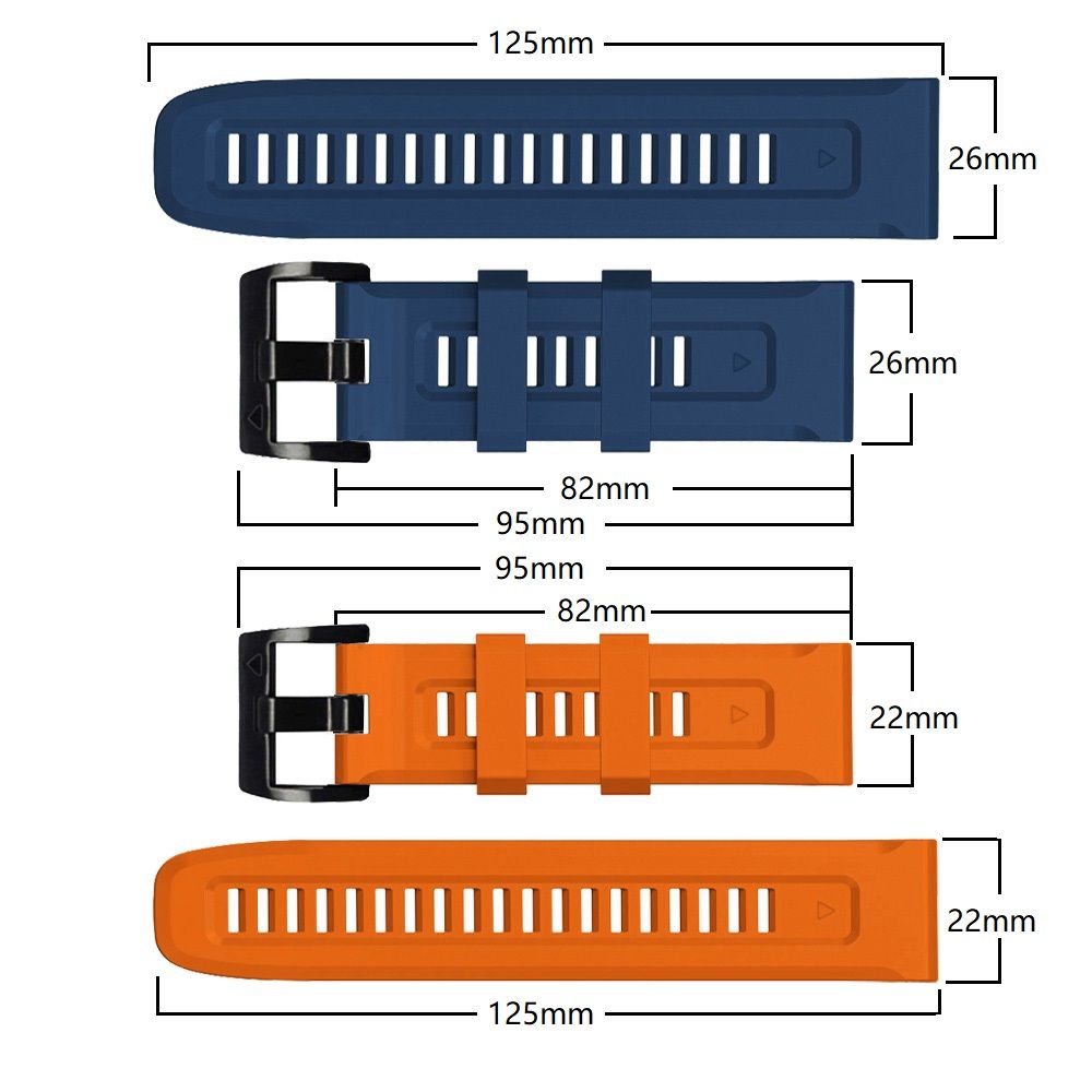 Tech-Protect Garmin Fenix Armband Iconband Orange