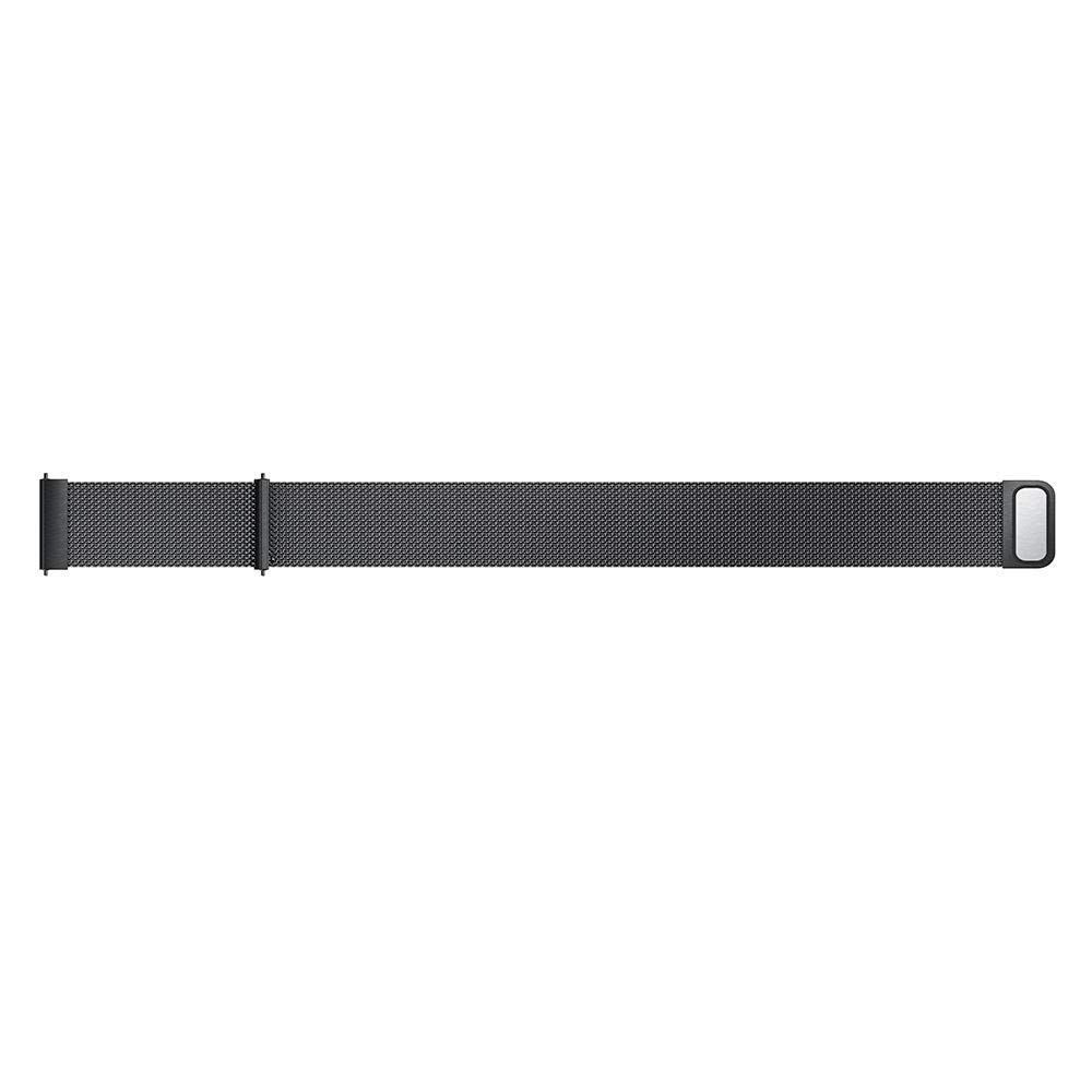 Tech-Protect Milanese Loop Metall Armband Smartwatch Svart (22 mm)