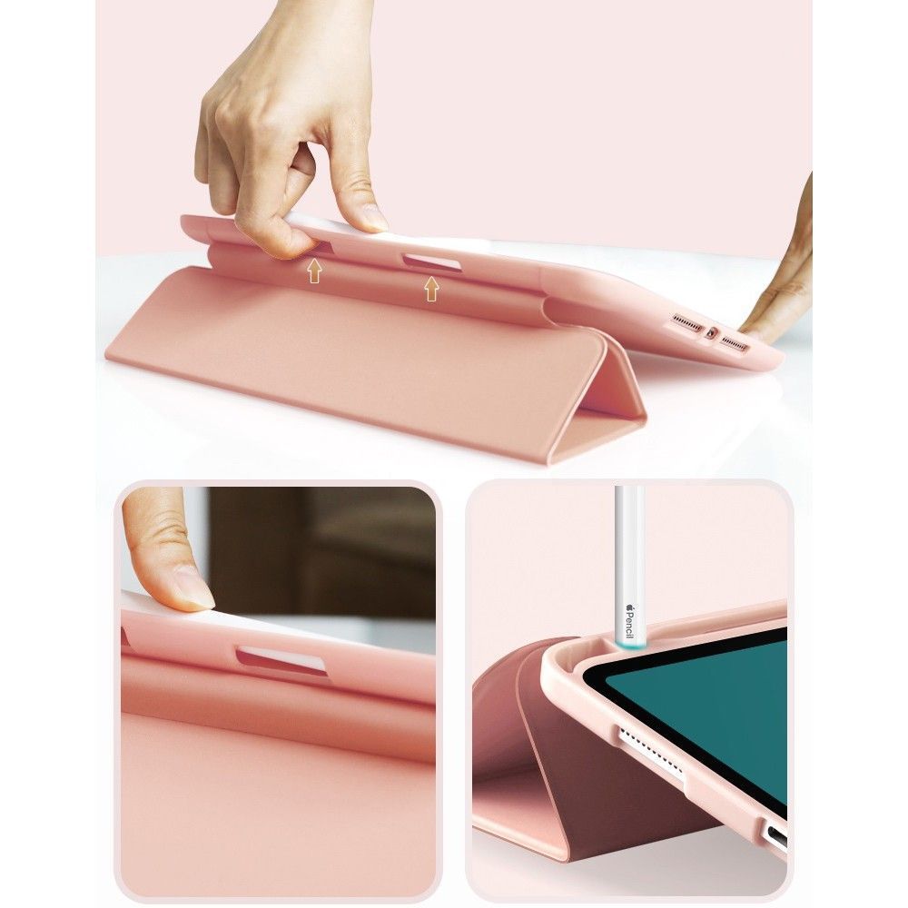 Tech-Protect iPad 10.2 2019/2020/2021 Fodral Med Pennhllare Grn