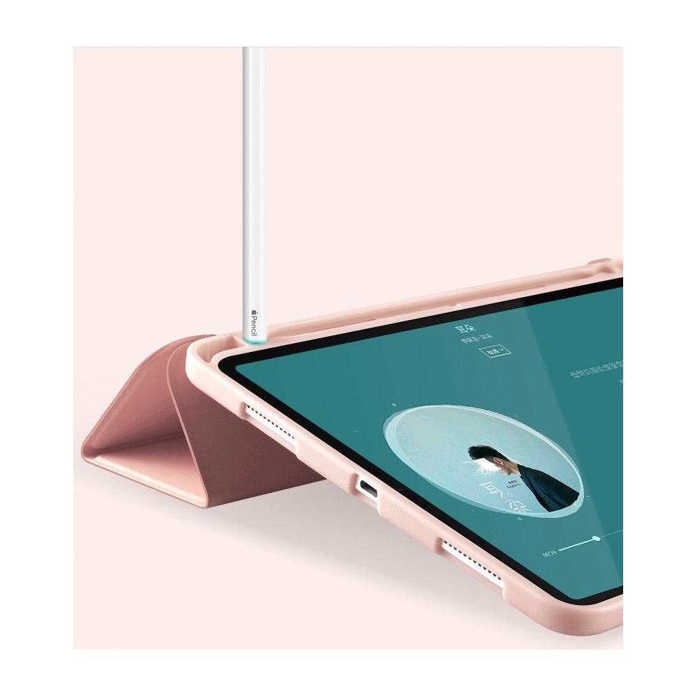 Tech-Protect iPad 10.2 2019/2020/2021 Fodral Med Pennhllare Rosa