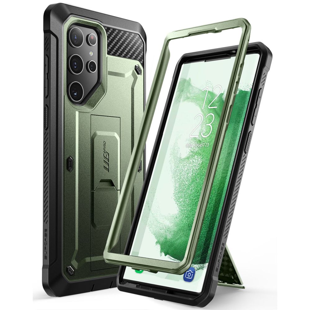 Supcase Samsung Galaxy S22 Ultra Skal Unicorn Beetle Pro Guldan