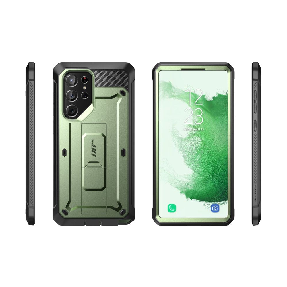 Supcase Samsung Galaxy S22 Ultra Skal Unicorn Beetle Pro Guldan