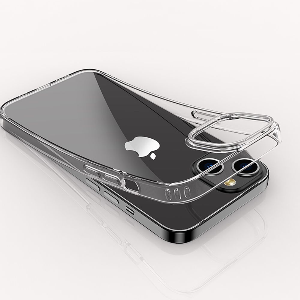 Tech-Protect iPhone 12 / 12 Pro Skal FlexAir Hybrid Transparent