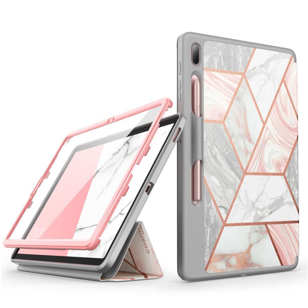 Supcase Samsung Galaxy Tab S7 FE Fodral Cosmo Marmor