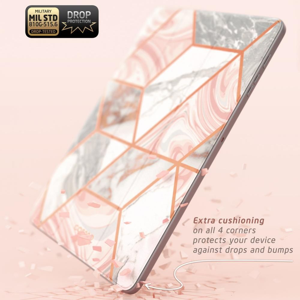 Supcase Samsung Galaxy Tab S7 FE Fodral Cosmo Marmor