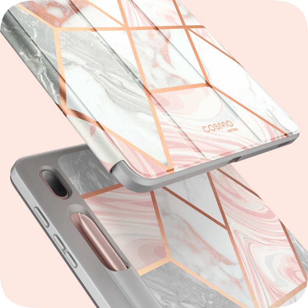 Supcase Samsung Galaxy Tab S7 FE Fodral Cosmo Marmor