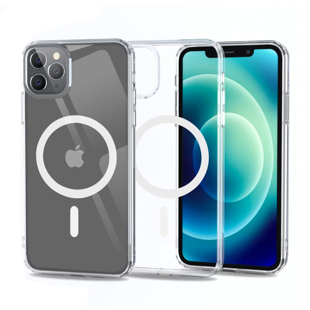 Tech-Protect iPhone 11 Pro Max Skal FlexAir Hybrid MagSafe Transparent