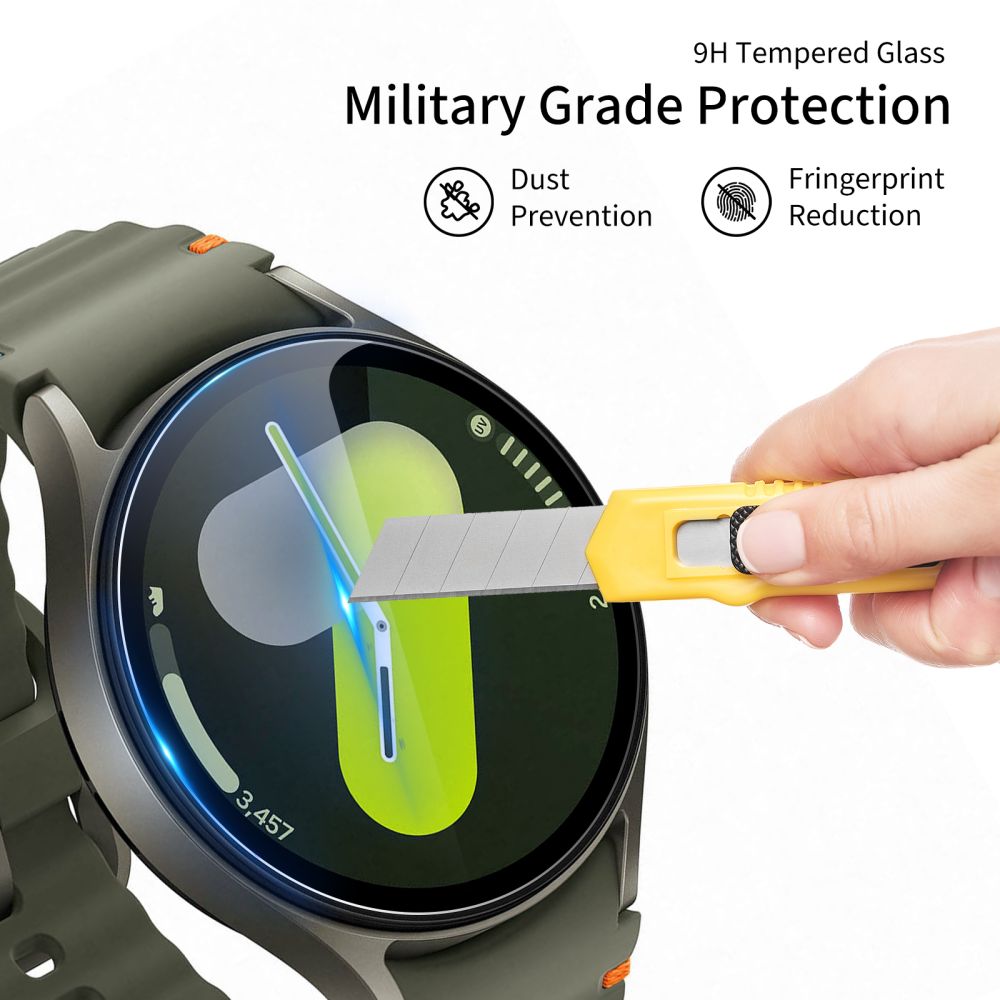 HOFI Galaxy Watch 4/5/6/7 44 mm Skärmskydd Pro+ Härdat Glas