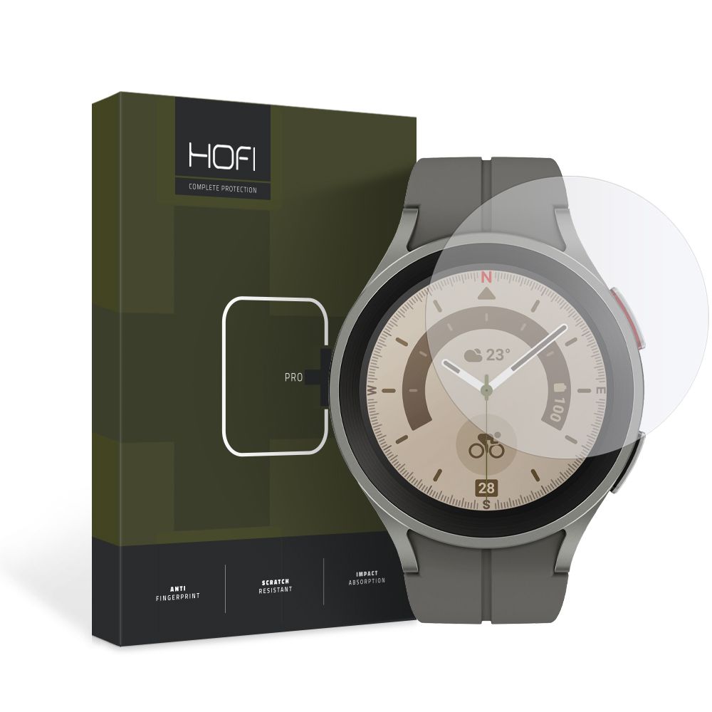 HOFI Galaxy Watch 5 Pro 45 mm Skrmskydd Pro+ Hrdat Glas