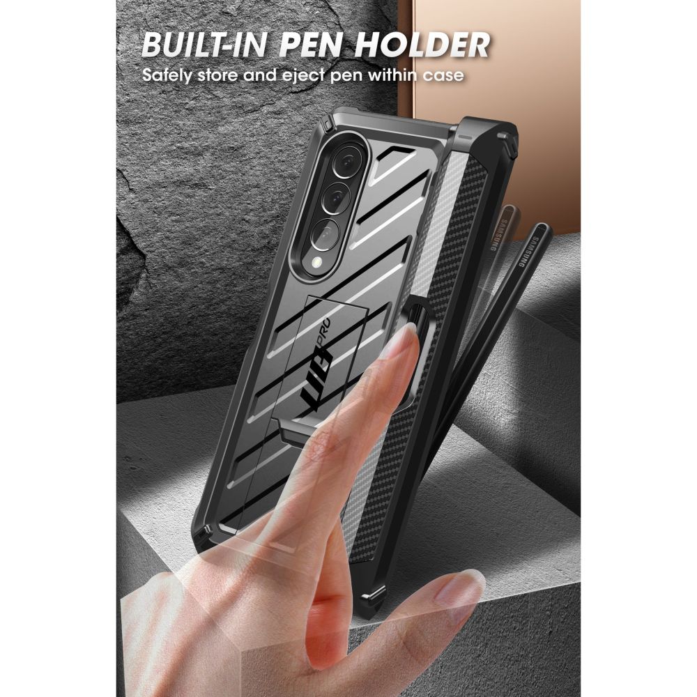 Supcase Galaxy Z Fold 4 Skal Unicorn Beetle Pro Svart