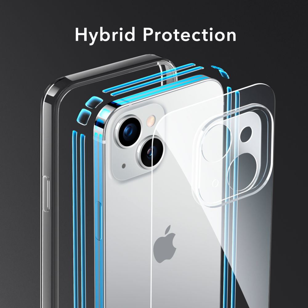 ESR iPhone 15 Plus / 14 Plus Skal Ice Shield Transparent