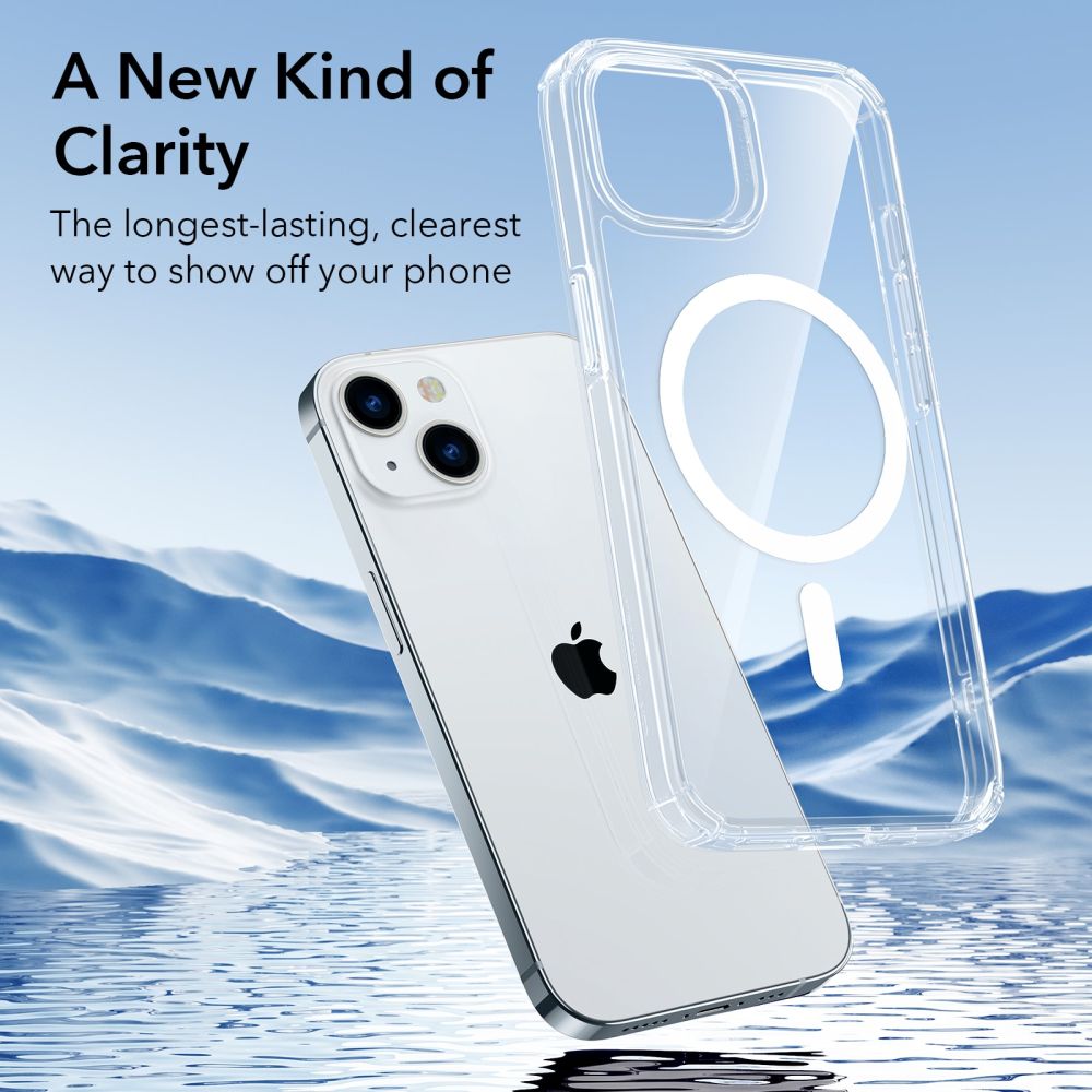 ESR iPhone 13 / 14 Skal Krystec HaloLock MagSafe Transparent