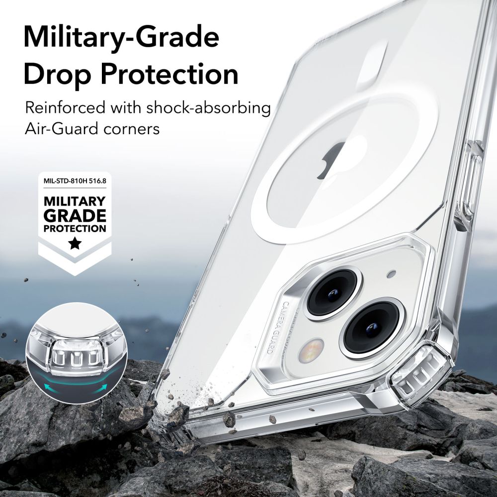 ESR iPhone 14 Pro Skal Air Armor HaloLock MagSafe Transparent