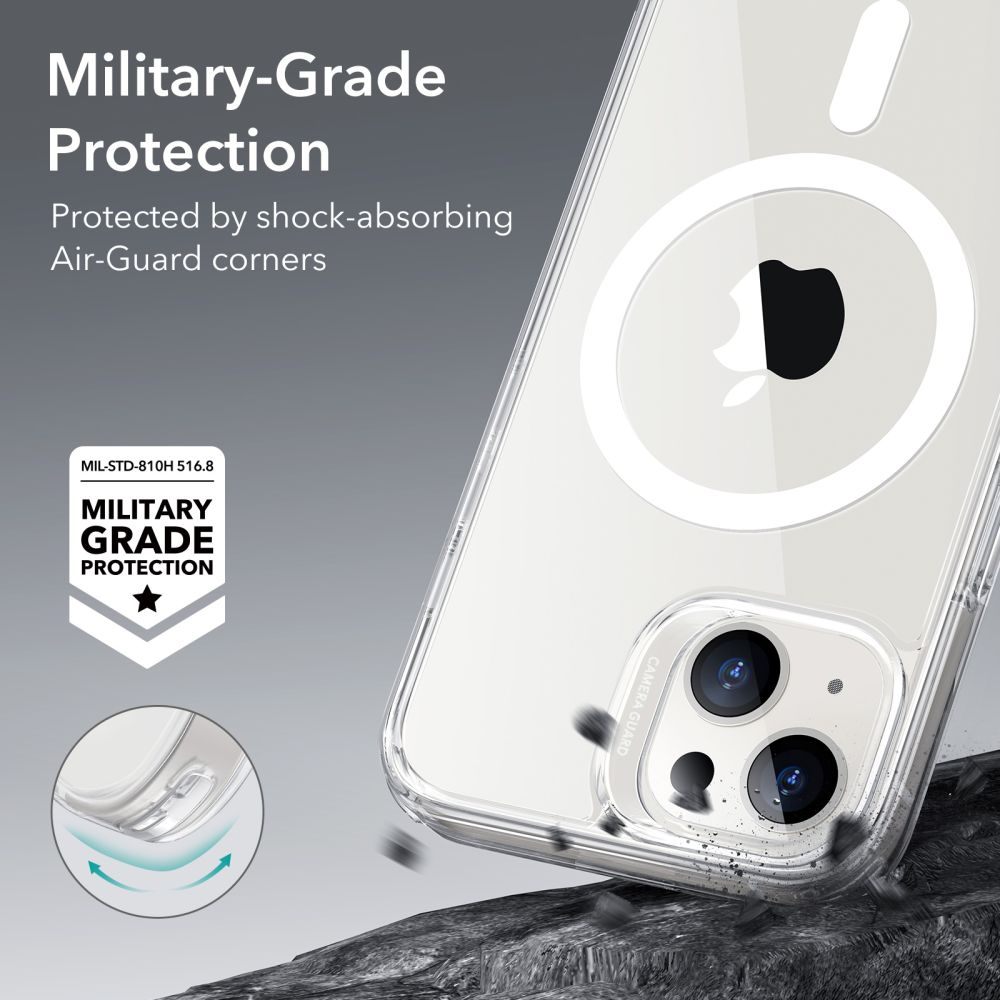 ESR iPhone 13 / 14 Skal CH MagSafe HaloLock Transparent