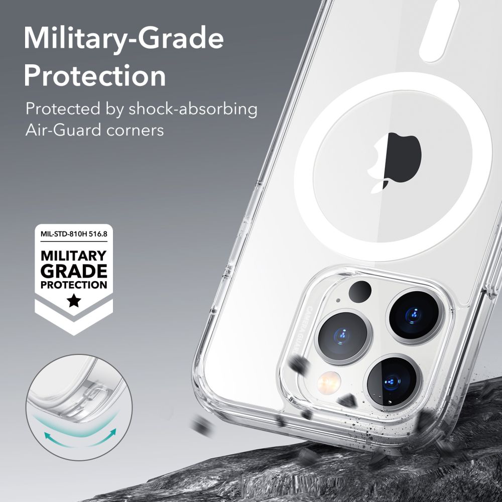 ESR iPhone 14 Pro Max Skal CH MagSafe HaloLock Transparent