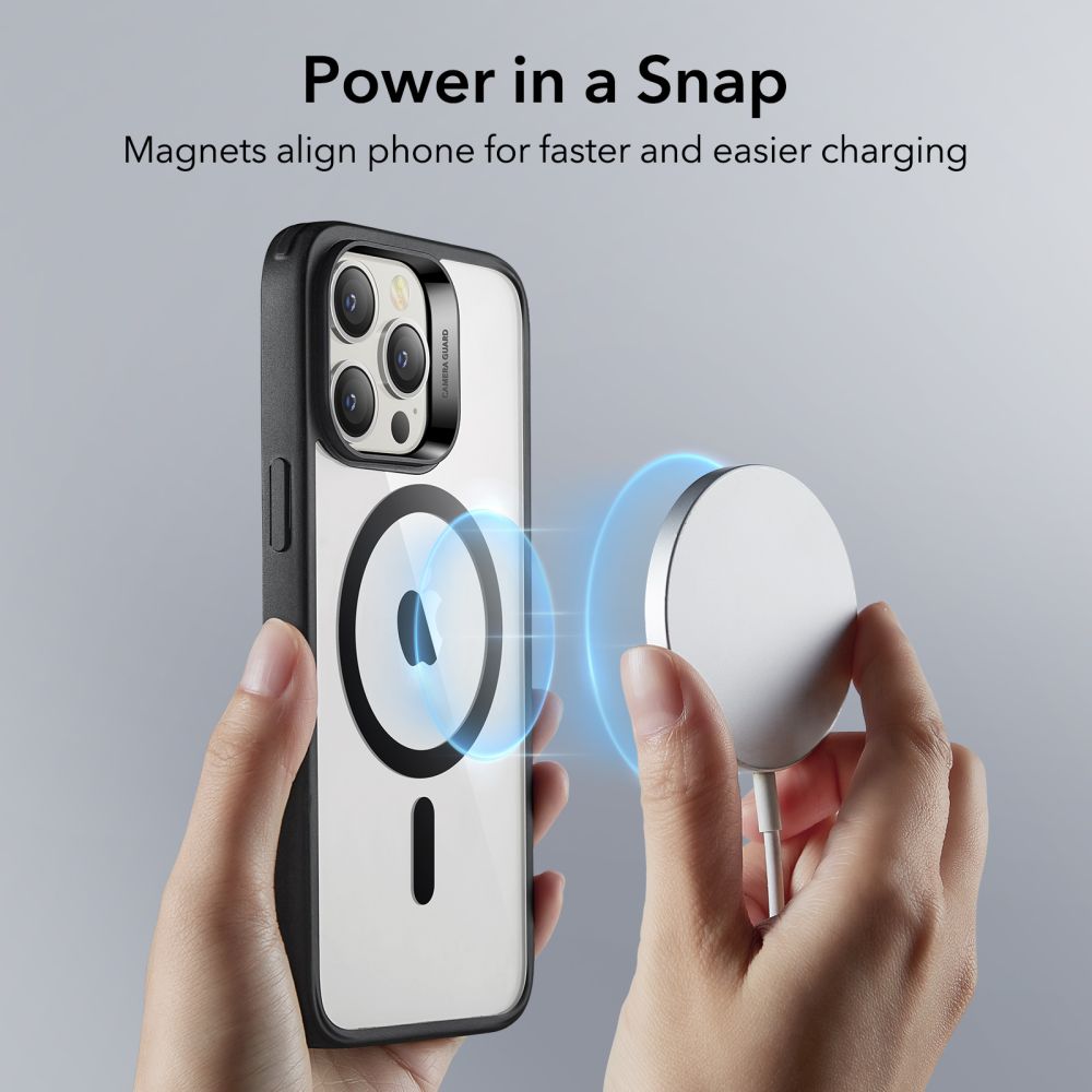 ESR iPhone 14 Pro Max Skal CH MagSafe HaloLock Transparent/Svart