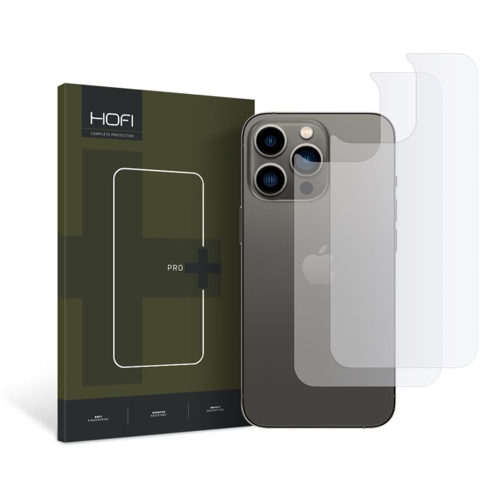 HOFI iPhone 14 Pro Max 2-PACK HydroFlex Pro+ Fr Bakhlje