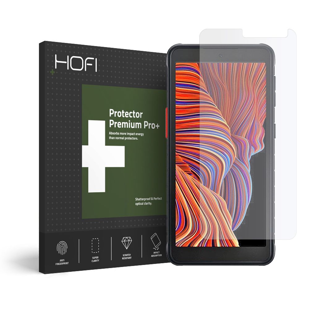 HOFI Galaxy Xcover 5 Skrmskydd Pro+ Hrdat Glas
