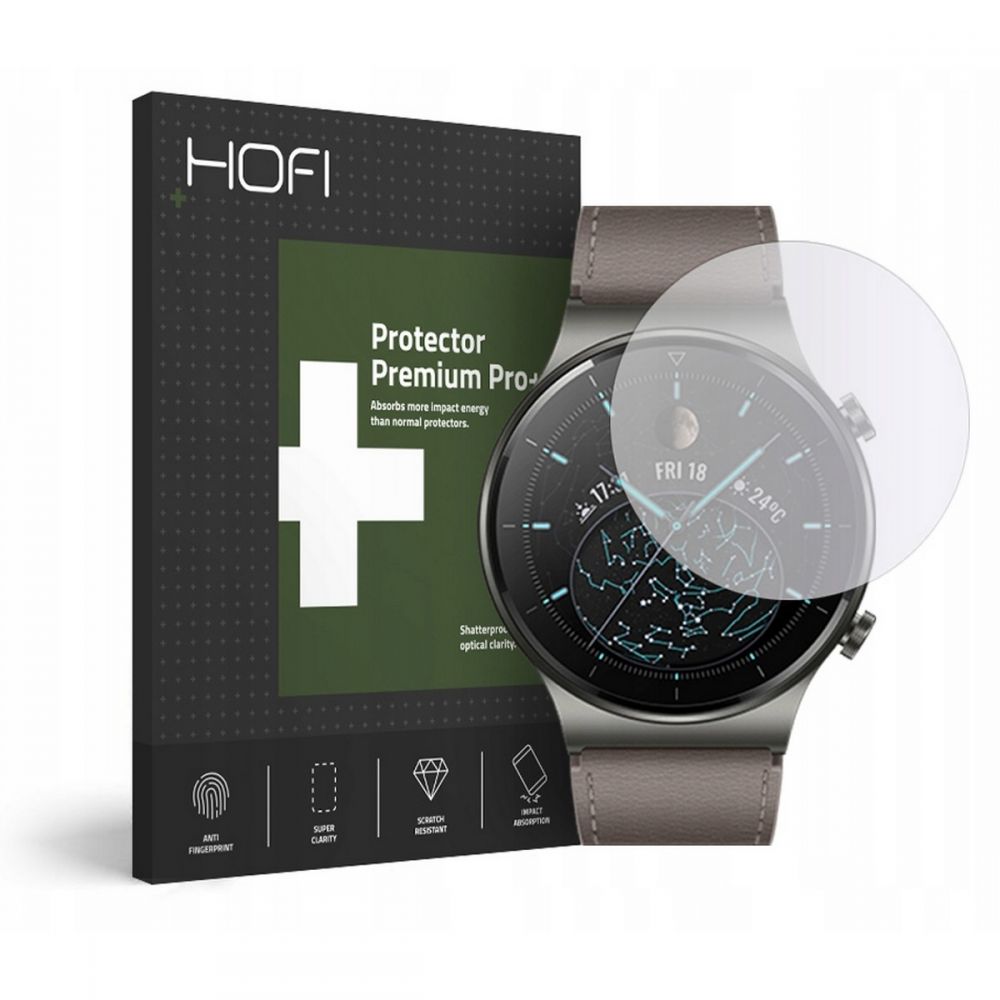 HOFI Huawei Watch GT 2 Pro Skrmskydd Pro+ Hrdat Glas