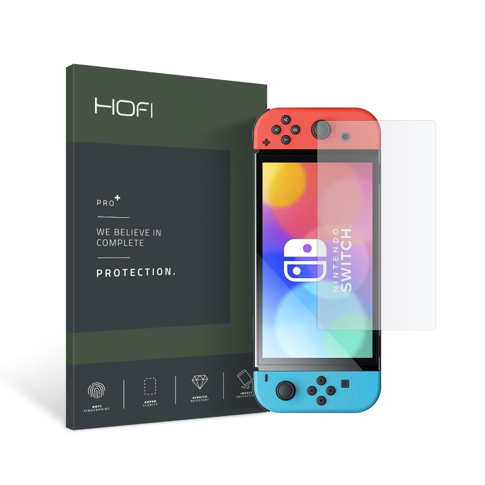 HOFI Nintendo Switch OLED Skrmskydd Pro+ Hrdat Glas