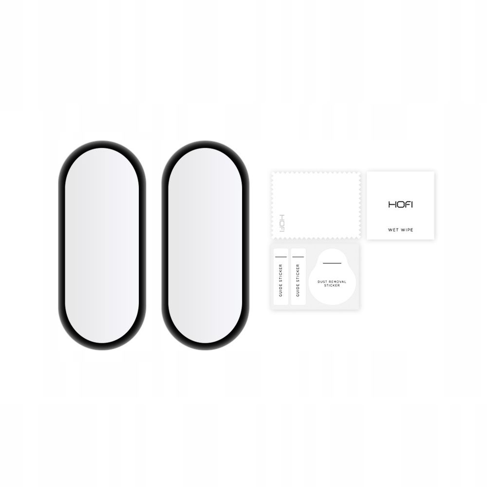 HOFI Xiaomi Mi Smart Band 7 2-PACK Skrmskydd Hybrid Glas