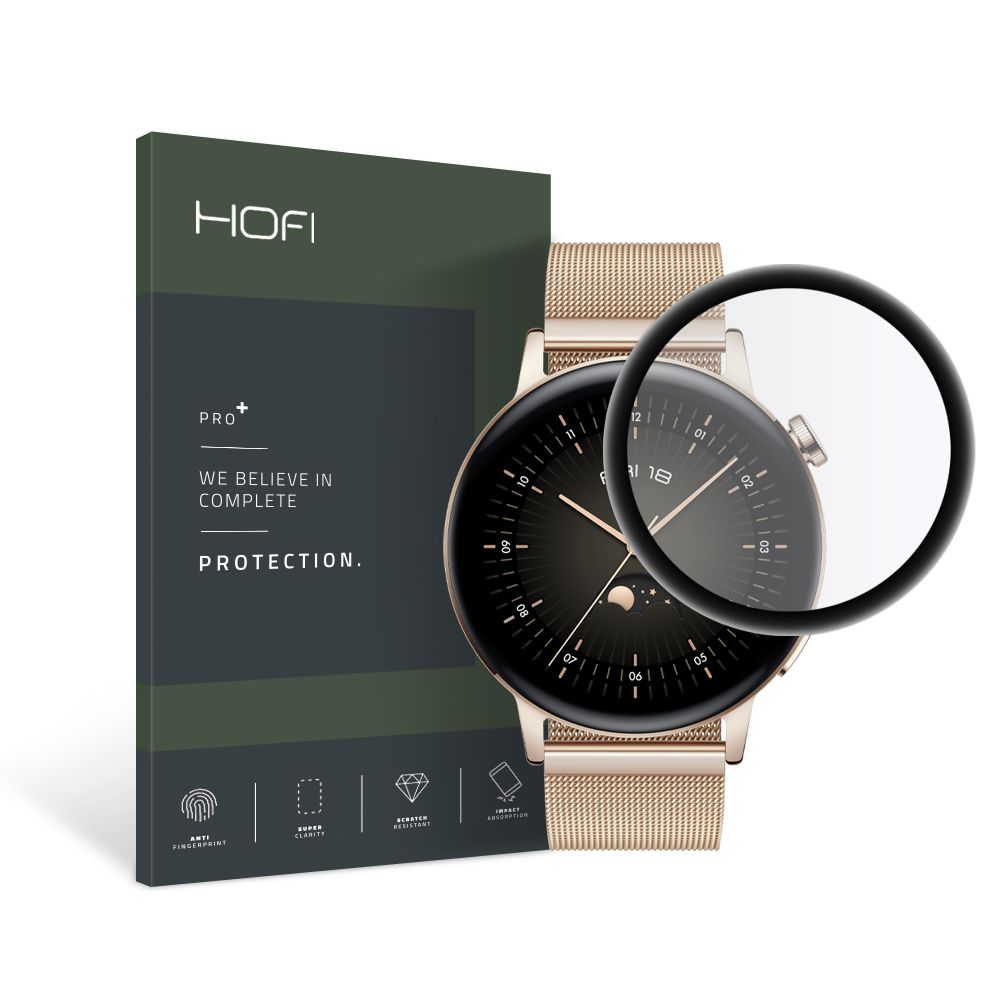 HOFI Huawei Watch GT 3 42mm Skrmskydd Pro+ Hybrid Glas