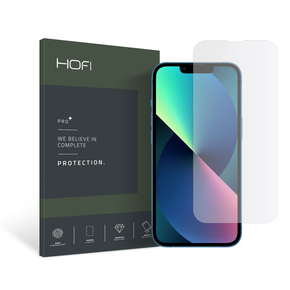 HOFI iPhone 14 / 13 / 13 Pro Skrmskydd Pro+ Hybrid Glas
