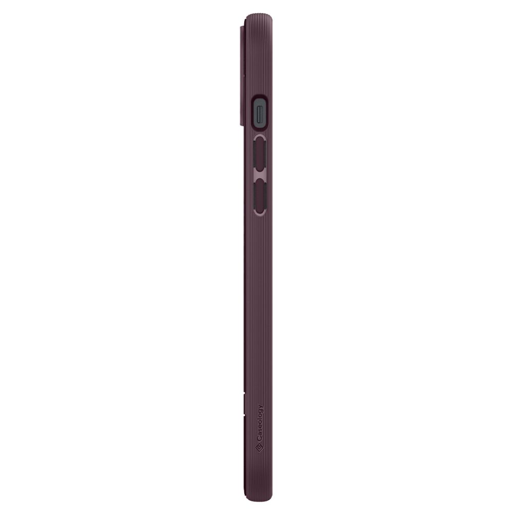 Spigen Caseology iPhone 14 Skal MagSafe Parallax Burgundy