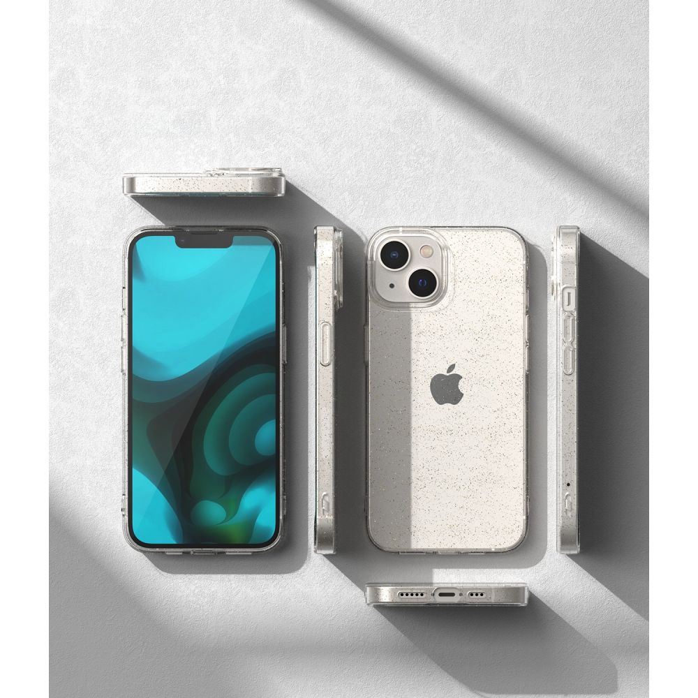 Ringke iPhone 15 Plus / 14 Plus Skal Air Glitter Transparent