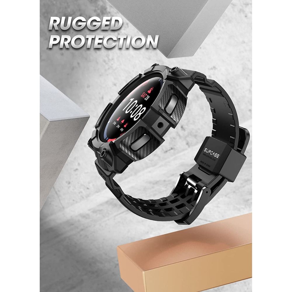 Supcase Galaxy Watch 5 Pro 45mm Armband Unicorn Beetle Pro Svart