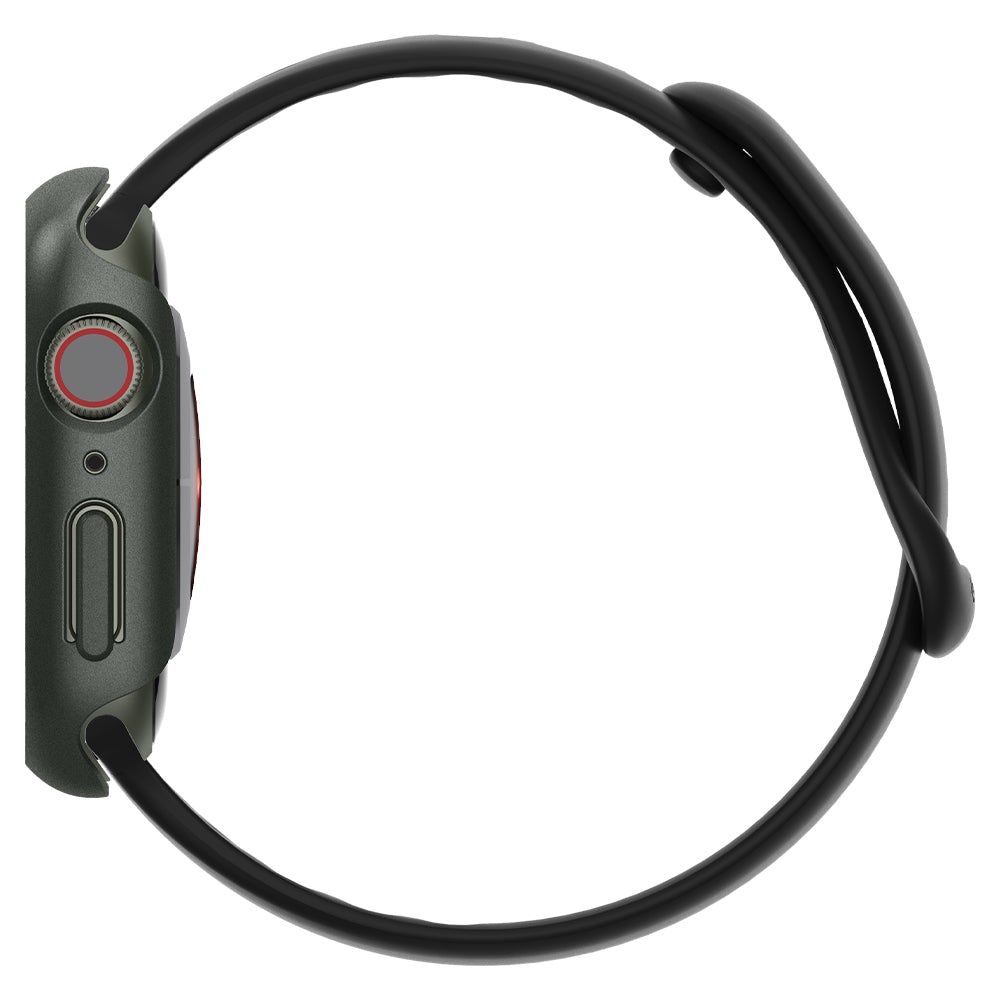 Spigen Apple Watch 7/8 45 mm Skal Thin Fit Militär Grön