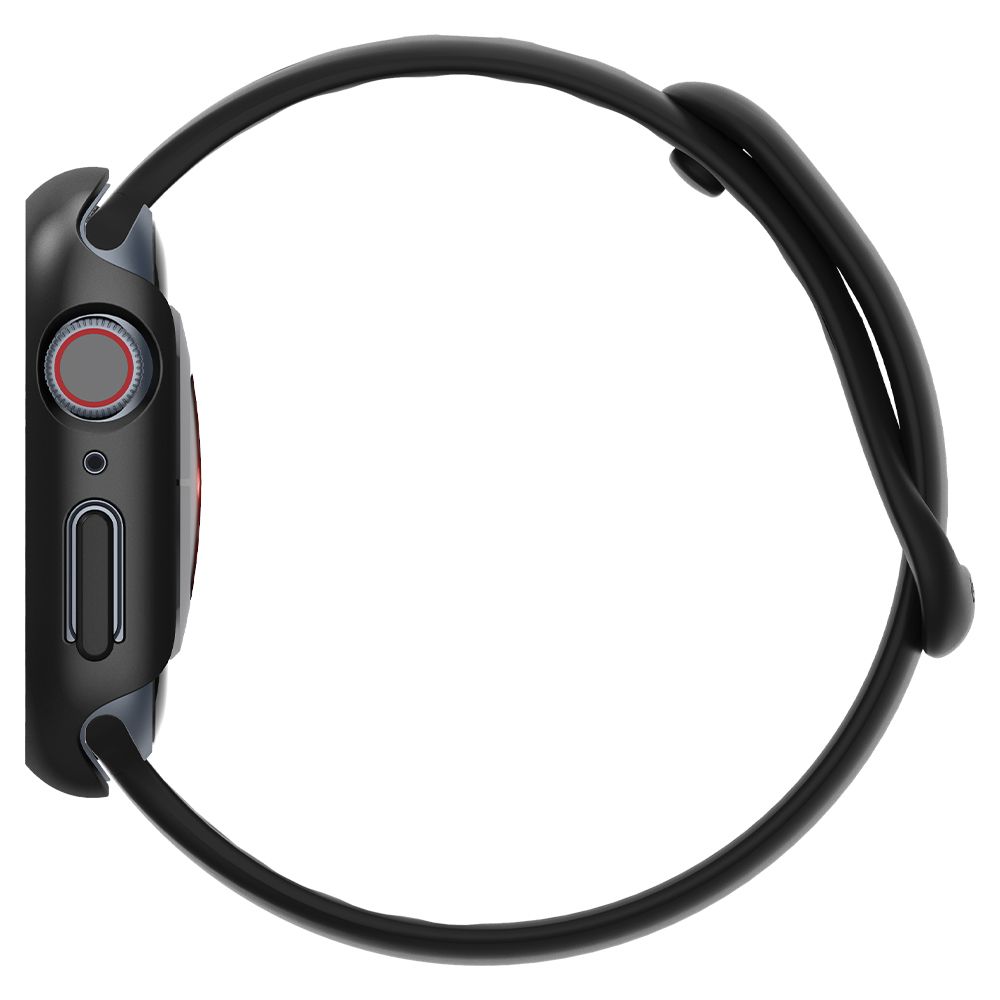 Spigen Apple Watch 7/8 45 mm Skal Thin Fit Svart