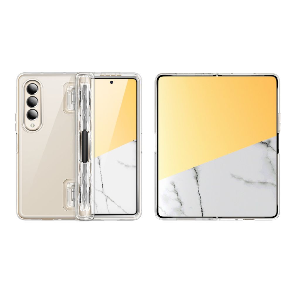Supcase Galaxy Z Fold 4 Skal Cosmo Pen Transparent