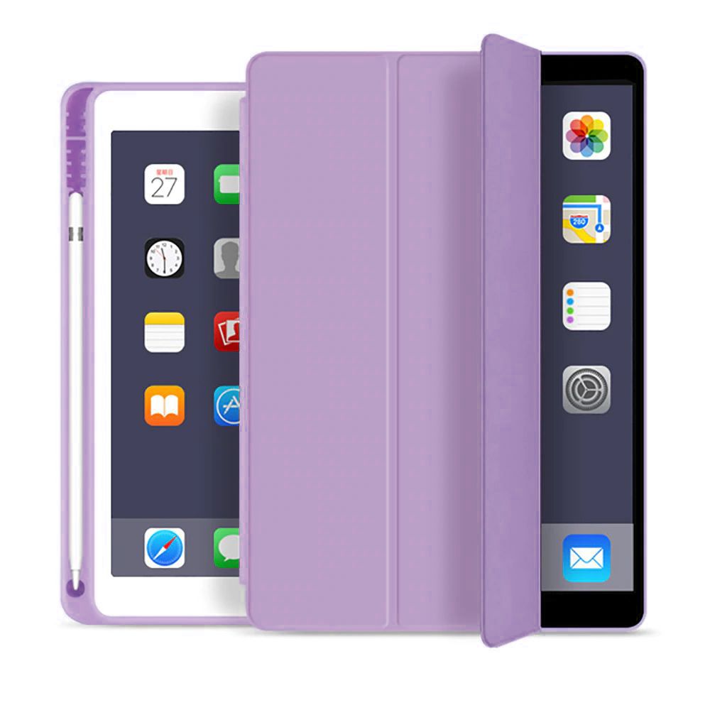 Tech-Protect iPad Air 2020/2022 Fodral Med Pennhllare Violet