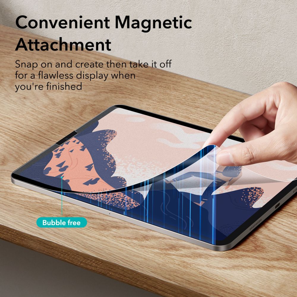ESR iPad Air 2020/2022 / Pro 11 PAPER LIKE Magnet Skrmskydd