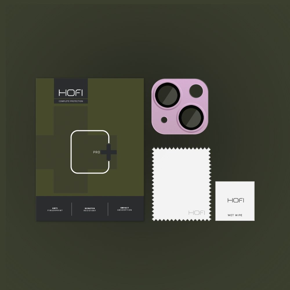 HOFI iPhone 14 / 14 Plus Linsskydd FullCam Pro+ Lila