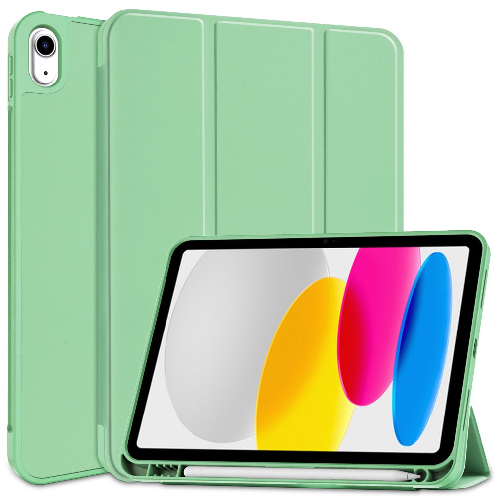 Tech-Protect iPad 10.9 2022 Fodral SmartCase Pennhllare Matcha Green