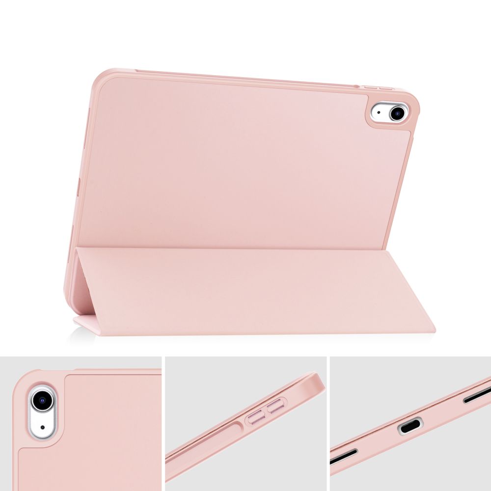 Tech-Protect iPad 10.9 2022 Fodral SmartCase Pennhållare Rosa