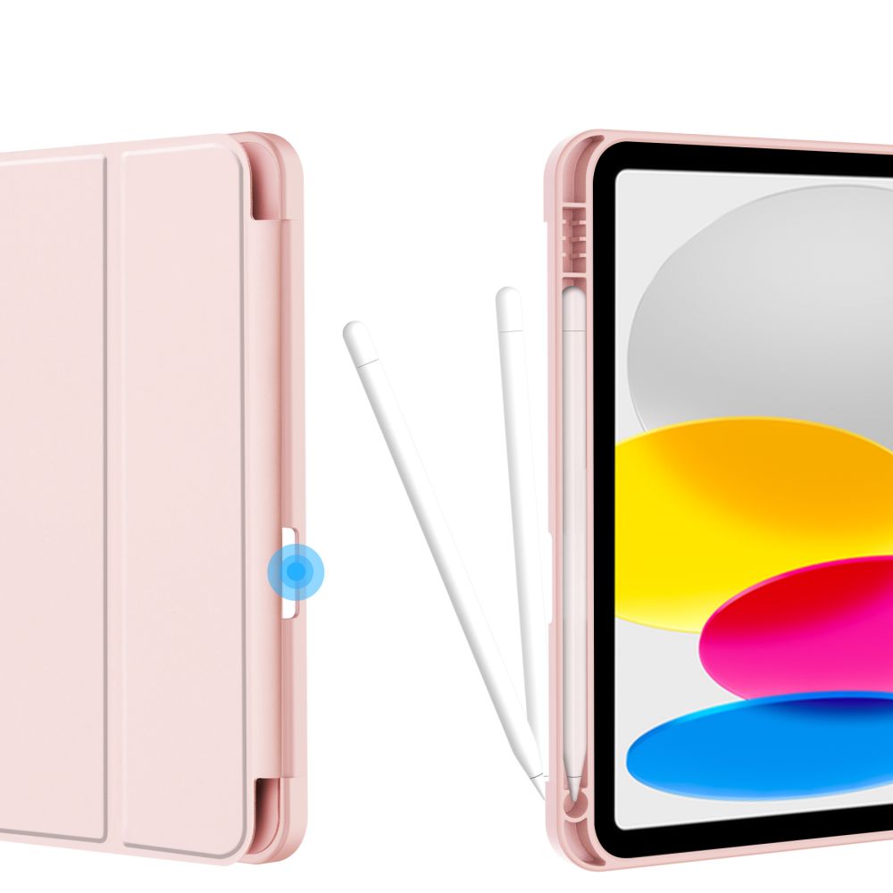 Tech-Protect iPad 10.9 2022 Fodral SmartCase Pennhllare Rosa