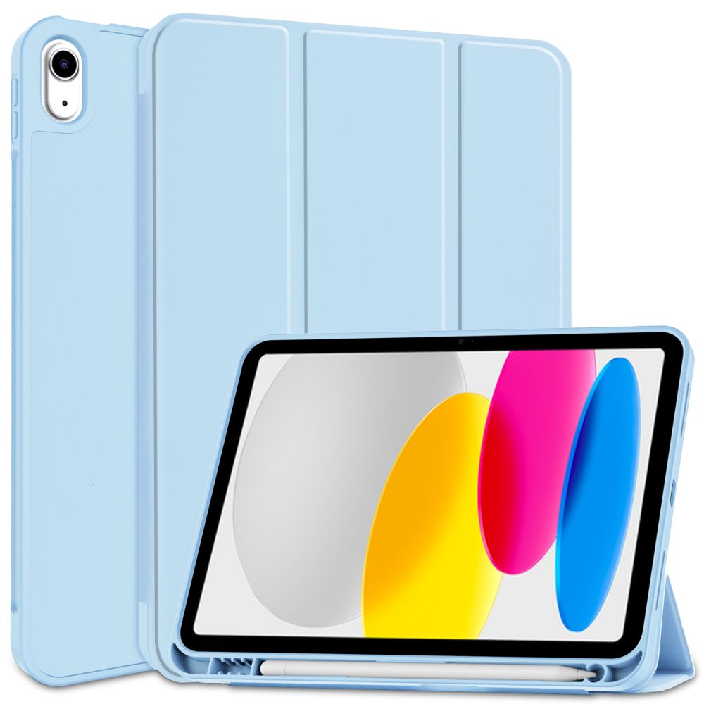 Tech-Protect iPad 10.9 2022 Fodral Pennhllare Sky Blue