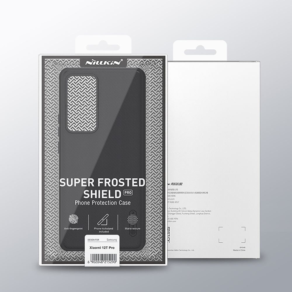 NILLKIN Xiaomi 12T Pro Skal Frosted Shield Pro Svart