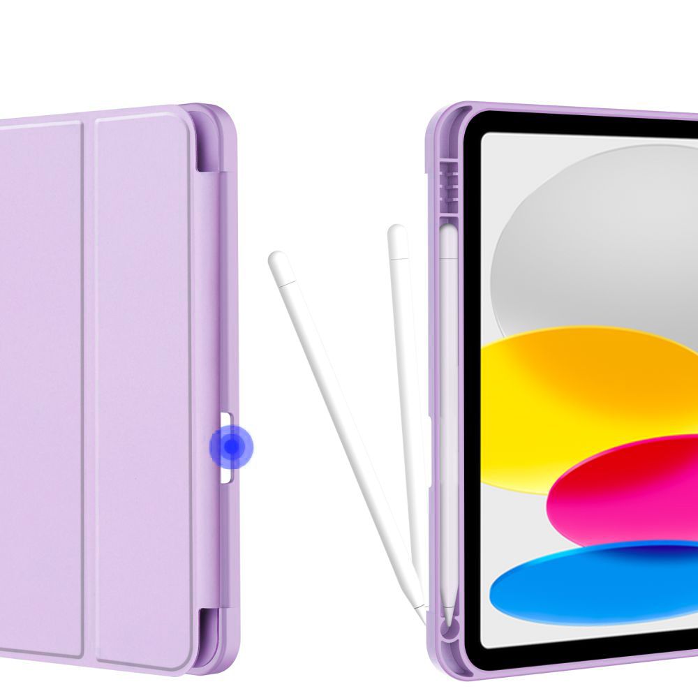 Tech-Protect iPad 10.9 2022 Fodral SmartCase Pennhllare Lila