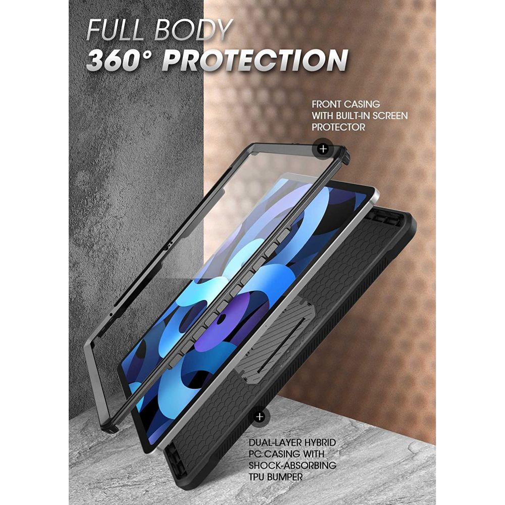 Supcase iPad 10.9 2022 Skal Unicorn Beetle Pro Svart