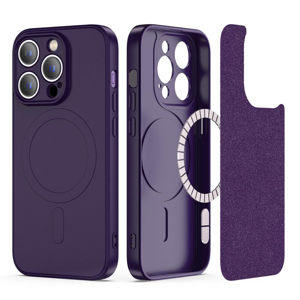 Tech-Protect iPhone 14 Pro Skal Icon MagSafe Deep Purple