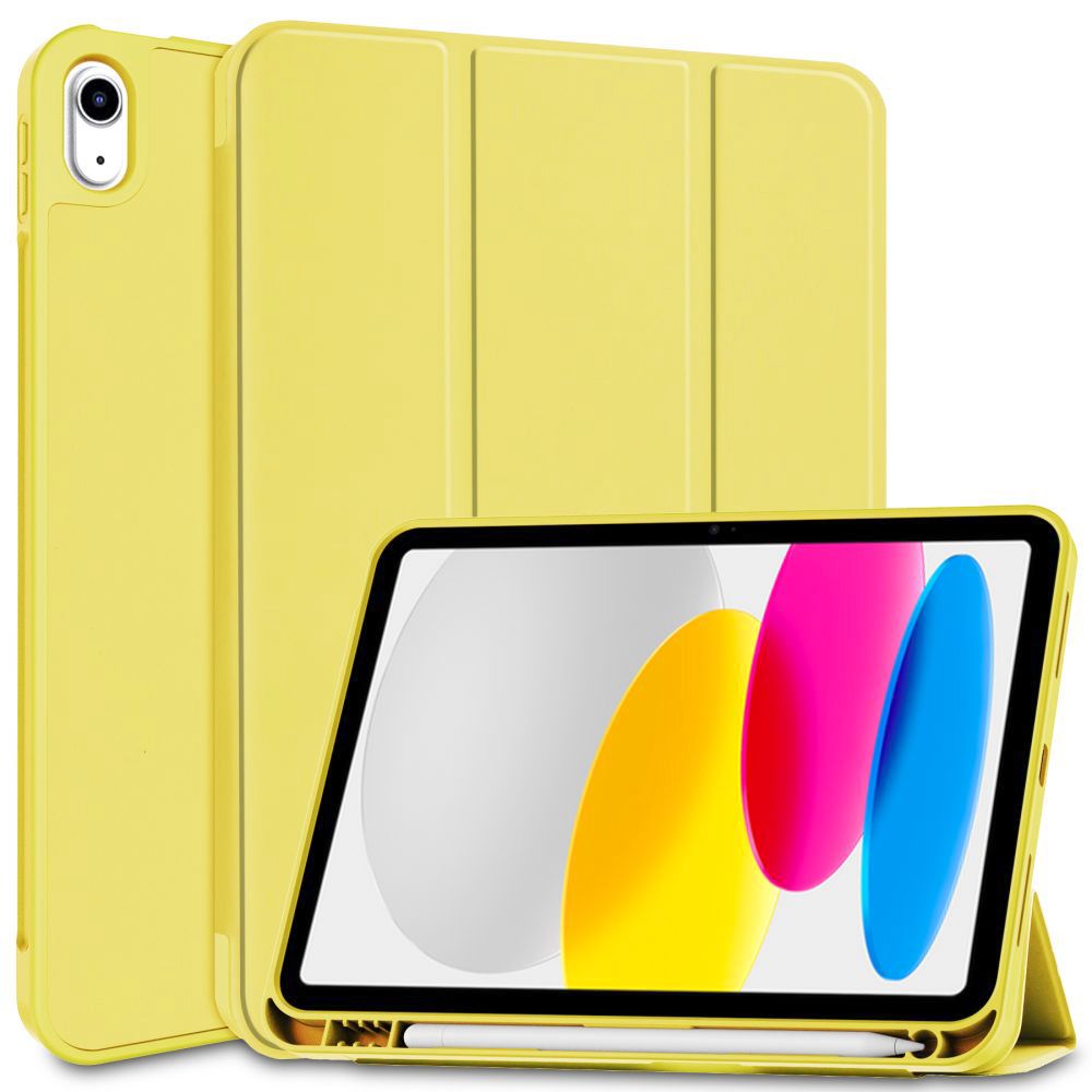 Tech-Protect iPad 10.9 2022 Fodral SmartCase Pennhållare Gul