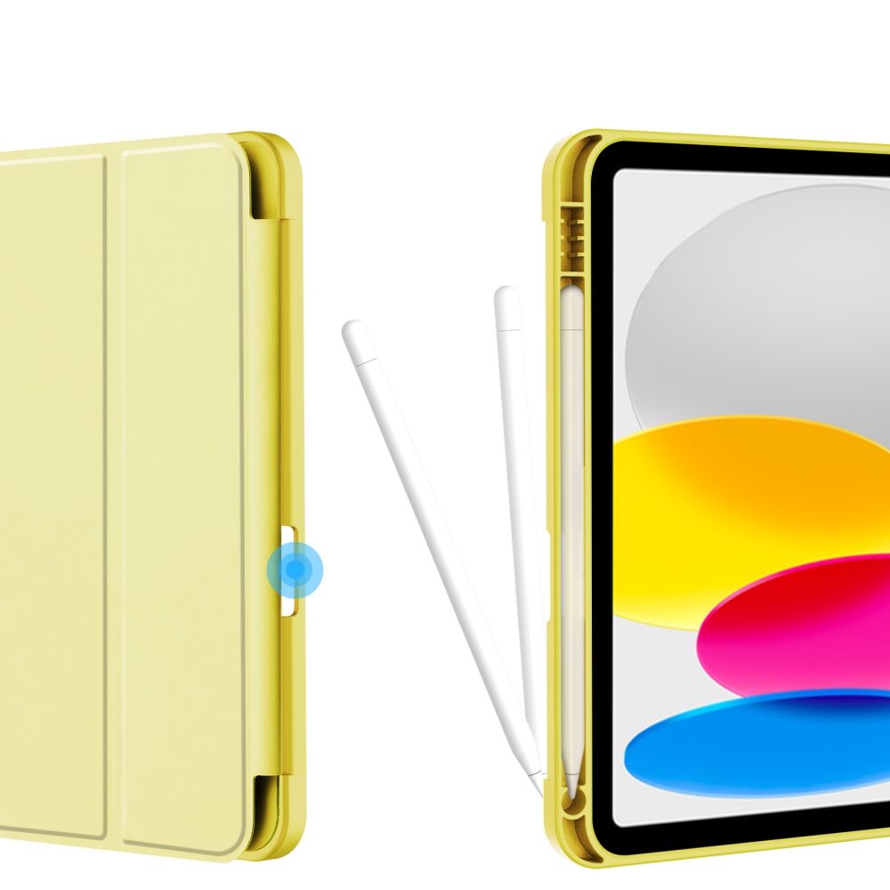 Tech-Protect iPad 10.9 2022 Fodral SmartCase Pennhllare Gul