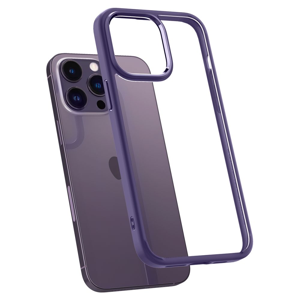 Spigen iPhone 14 Pro Skal Ultra Hybrid Deep Purple