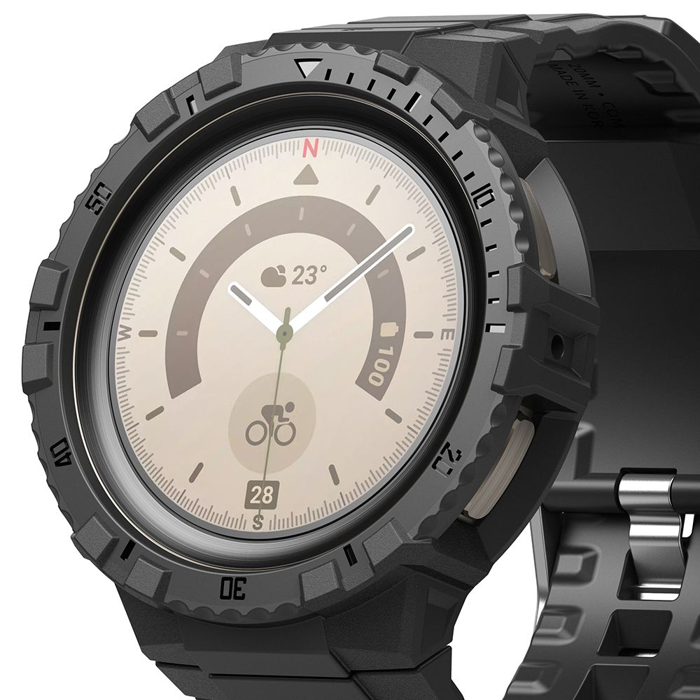 Ringke Galaxy Watch 5 Pro Armband/Skal Fusion X Svart